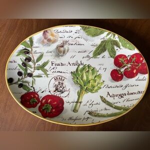 Williams Sonoma Marche Large Platter Vegetables